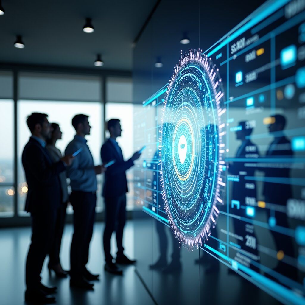 Dashboard di dati finanziari e indicatori di conformità